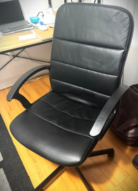 Desk chair with wheels, Height adjustable, rotating