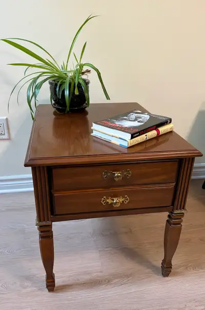 Dellcraft Vintage Fine Furniture Wooden Side Table, View more