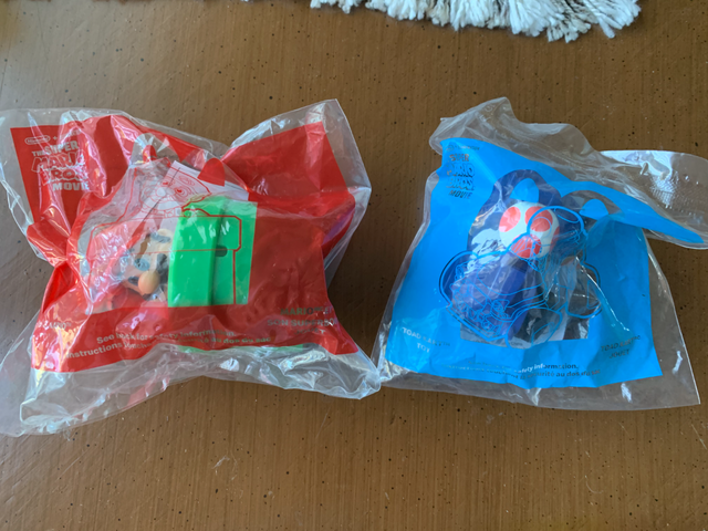 McDonalds Happy Meal Super Mario toys; NEW, sealed bag