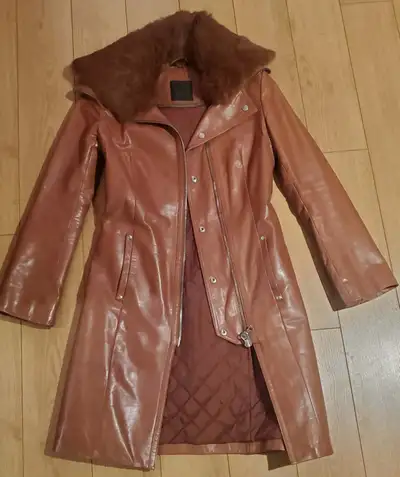 Magnifique manteau cuir femme RUDSAK, View more