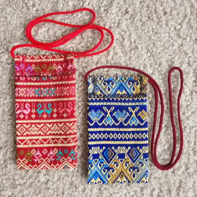 Traditional Thai Handmade Purse (2 pc), View more