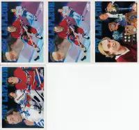 1991-92 SCORE USA LOT 4 CARTES DE GUY LAFLEUR