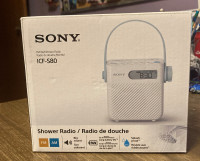 SONY ICF-S80 FM\AM SHOWER RADIO