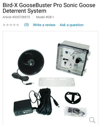 NEW PRO SONIC GOOSE DETERRENT SYSTEM , View more