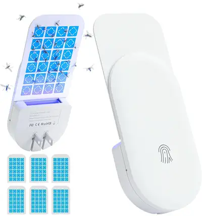 Keep pesky mosquitoes away with this UVA smart mosquito trap! Designed to plug into any standard out...
