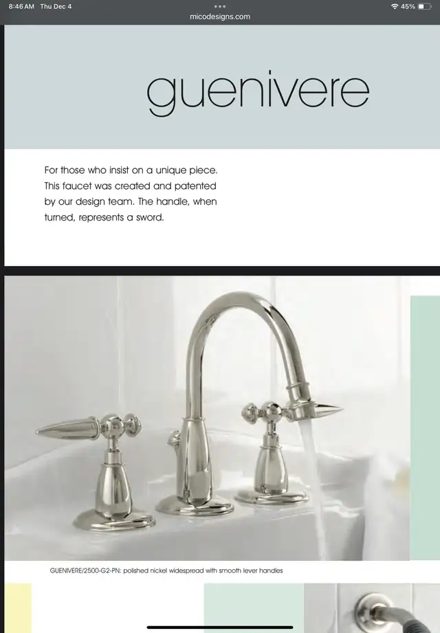 Premium bathroom faucet in Plumbing, Sinks, Toilets & Showers in Windsor Region - Image 2