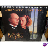 Remains Of The Day 2 Disc Laserdisc-excellent condition