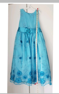 Blue dress for girls/Robe bleu pour fille