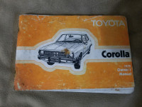 1979 Toyota Corolla Manual