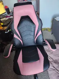 Gaming Chair - Pink and Black