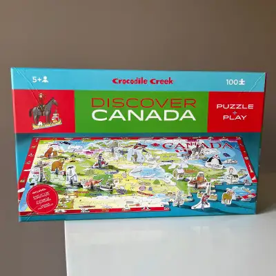 Crocodile creek Discover Canada Learn & Play Puzzle, View more