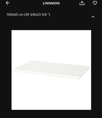 IKEA table top (new) 