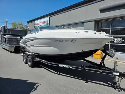 BEST PRICED USED BOATS IN ONTARIO!!!! Sport Deck Boat for Family Fun & Watersports - Hit the lake in...
