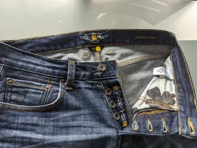 Lucky You Zipper Vintage Lucky Men's Jeans, Whispering Look, View more