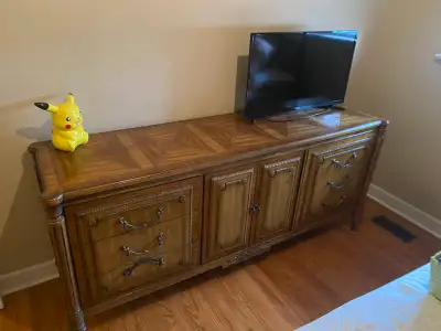 Solid Oak Bedroom Set – Moving Sale (Must Go!), View more