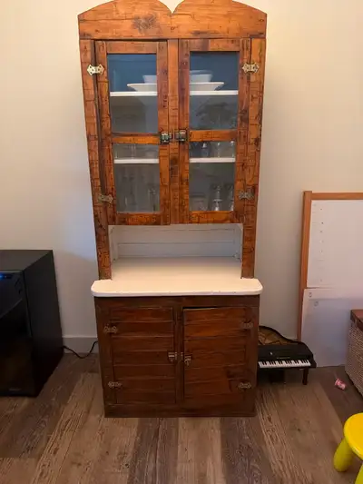 Rustic Wooden Hutch, View more
