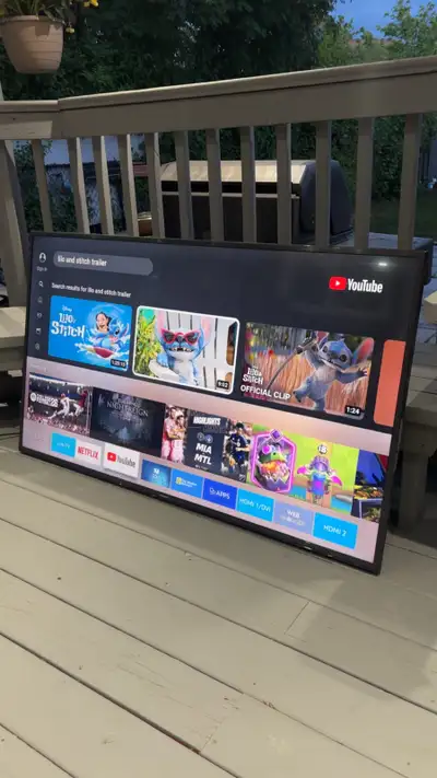 SAMSUNG 50” SMART 4K UHD TV $260, View more