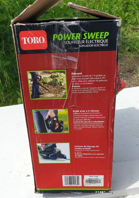 NEW TORO Power Sweep Electric Leaf Blower62864745991681121