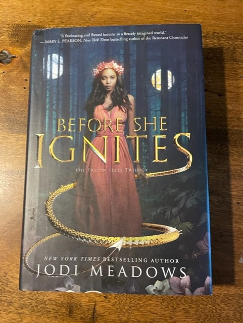 Before She Ignites by Jodi Meadows (Signed) in Fiction in Oakville / Halton Region - Image 3