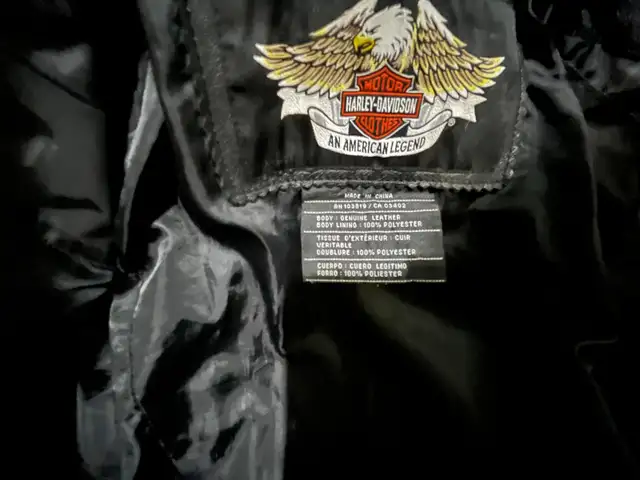 HARLEY DAVIDSON “STARGAZE”LEATHER JACKET in Women's - Tops & Outerwear in Kitchener / Waterloo - Image 10