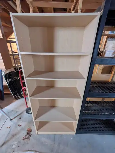 5 Shelf Bookshelf, View more