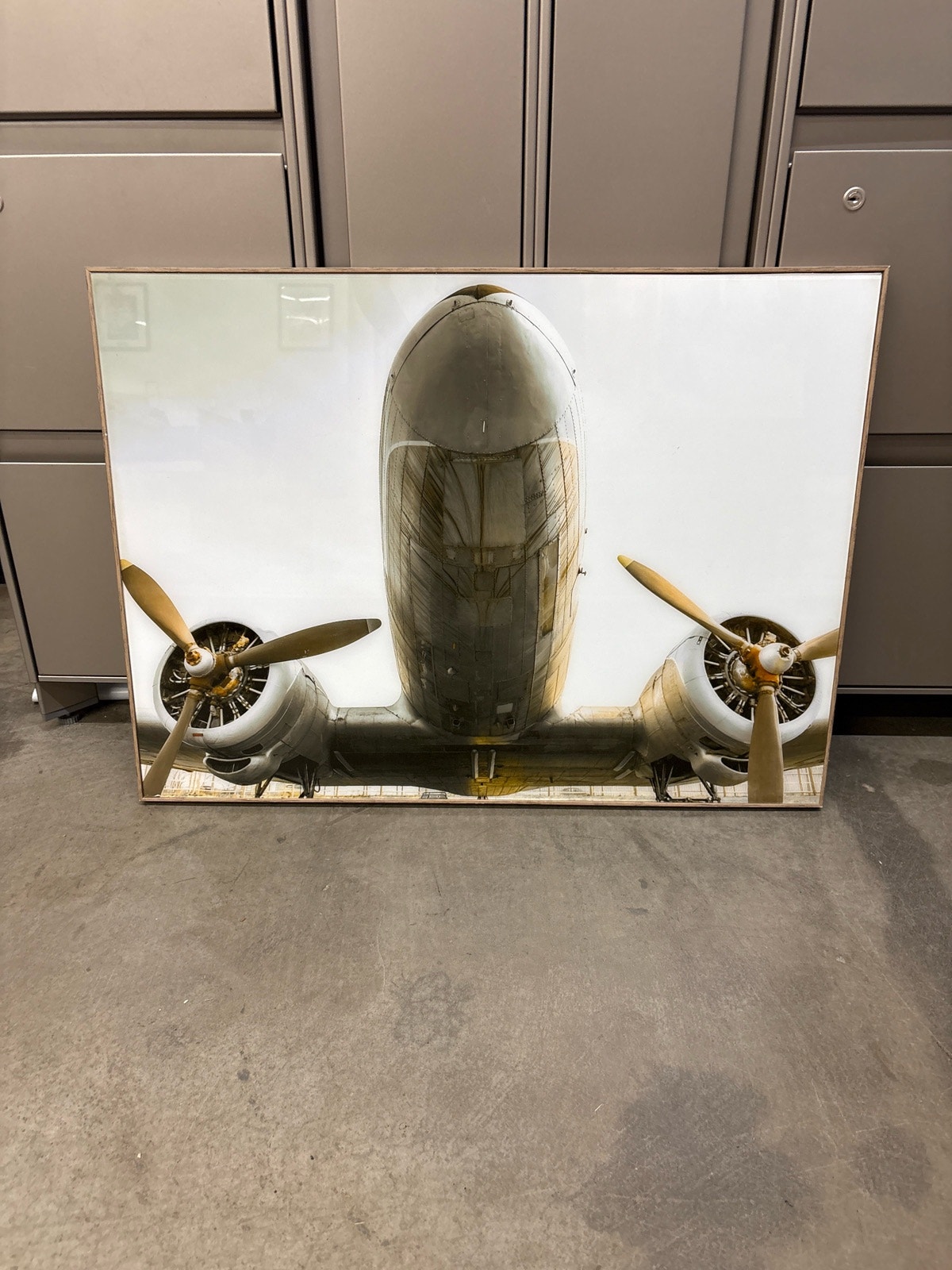 Vintage Airplane Propeller Art Print, photo 1