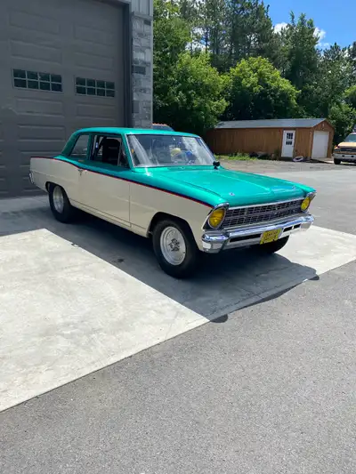 1966 two door post / sedan - has 1967 nose. Street / Strip Original all steel all glass Has been a d...