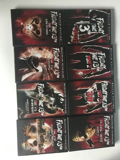 Friday the 13th deluxe dvd set 1-8, View more
