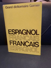 Grand dictionnaire Garnier - Espagnol / Français