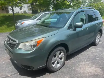 2014 Subaru Forester 2.5i Touring Manual. 303,000 km. Safety certified In good running condition. Br...
