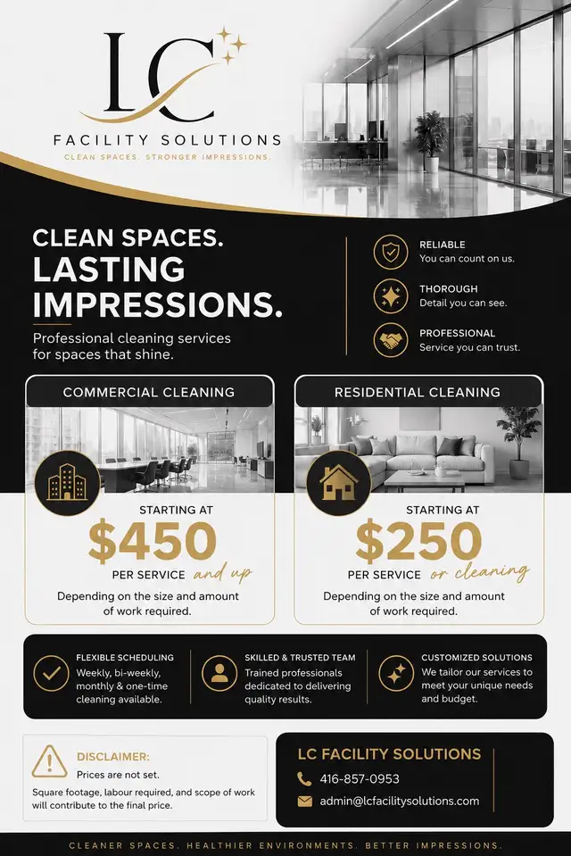 LC Facility Solutions | Commercial & Residential Cleaning