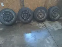 4 Winter Tires On Rims