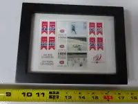 Montreal Canadiens HABS retired jerseys hologram $9 stamps