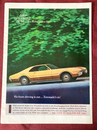 1966 Oldsmobile Toronado Original Ad