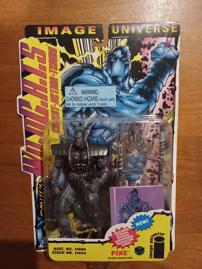 Stealth Pike Wild cats Action Figure 1995 MOC, View more