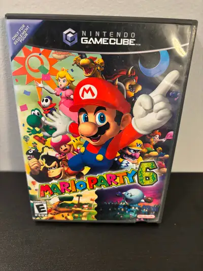 Mario Party 6 (Nintendo GameCube, 2004) CIB - Tested $120, View more