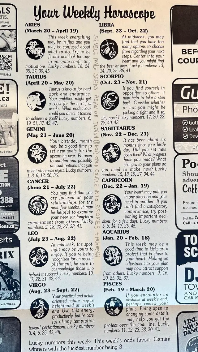 Horoscope Readings