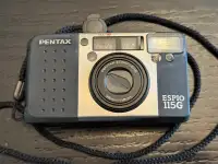 Pentax 115G film camera with case - ex condition 