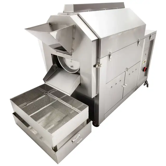 220V Coffee Bean Roaster Nuts Drum Fry Machine 110LBS 056876 in Other in City of Toronto - Image 4