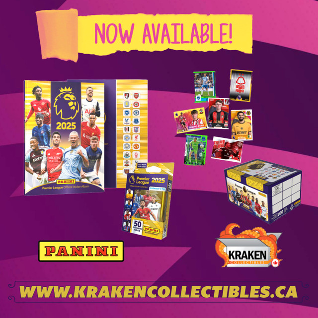 Panini Premier League 2025 Sticker Álbum in Arts & Collectibles in Vancouver