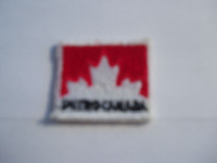 PETRO CANADA EMBROIDERED SEW ON BADGE