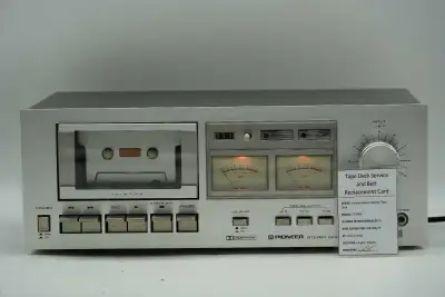 Pioneer Stereo Cassette Deck (CT-F500) - New Belts Installed!, View more