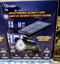 Lumière détecteur de mouvement spotlight solaire solar led light