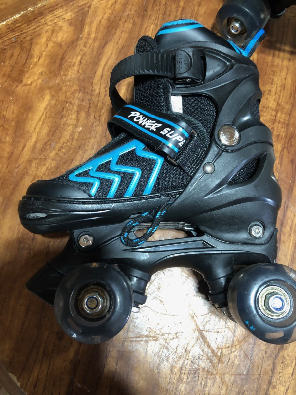 POWER SUPERB ADJUSTABLE BOOT ROLLER SKATE  #V0503 in Skates & Blades in Edmonton - Image 2