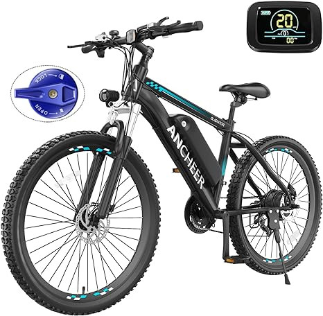 New ANCHEER 26'' E-Bike 500W in eBike in Vancouver
