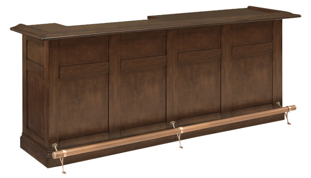 Home Bar - Factory Assembled 8 feet long - Solid Wood in Other in Oakville / Halton Region