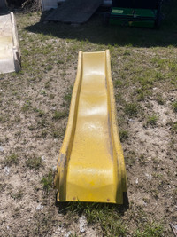 3 Playground slides