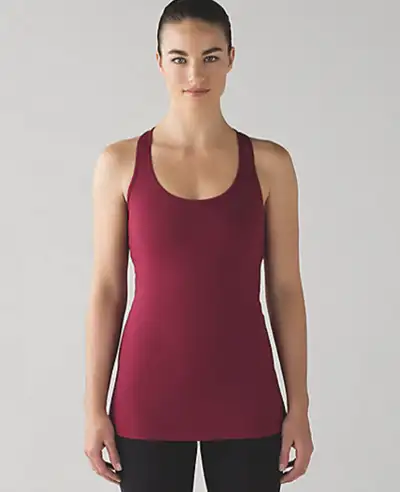Lululemon Cool Racerback (Classic) Luxtreme Cranberry Sz 4 NWOT, View more