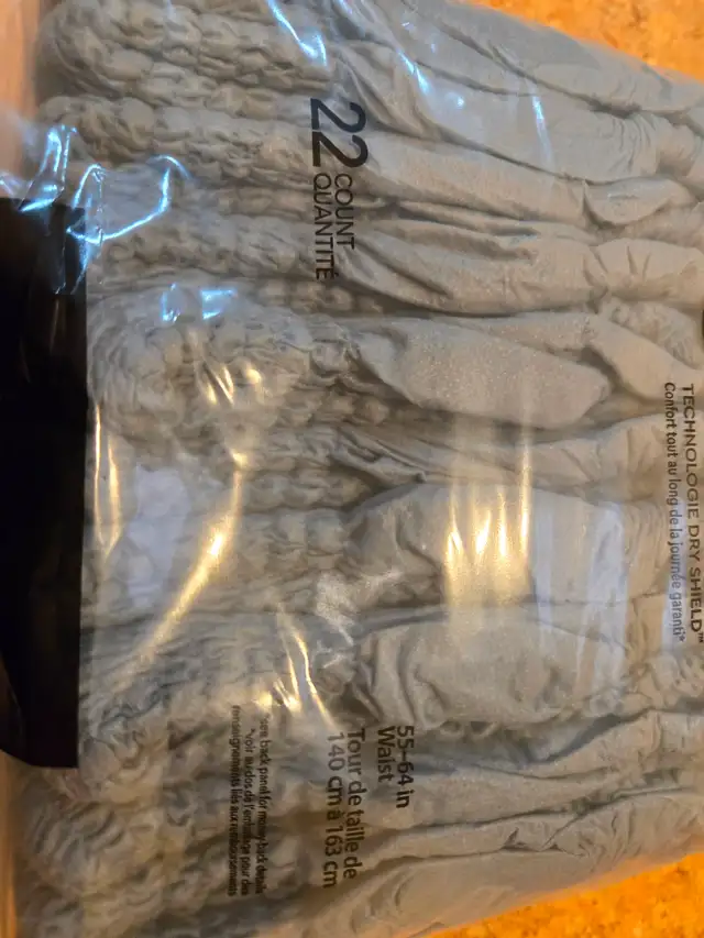 DEPENDS Incontinence Underwear for Men - 44 count for $10 in Health & Special Needs in Calgary - Image 3