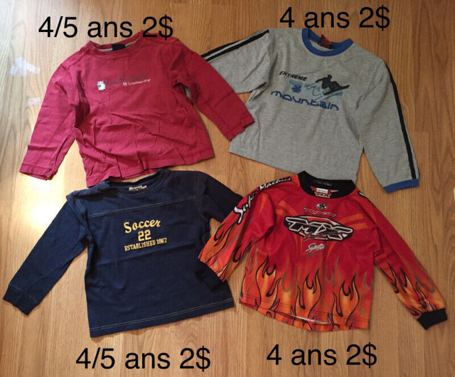vêtement garcon 4 ans dans Vêtements - 4T  à Saint-Hyacinthe - Image 4